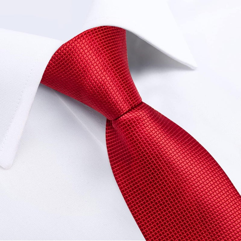 DiBanGu Boys Pre-tied Neckties and Pocket Square Set Adjustable Strap Tie for Kids Wedding Party Graduation School Uniforms - Image 5